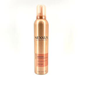 New Nexxus Mousse + Volumizing Foam 10.6 oz Light Hold Elastin
